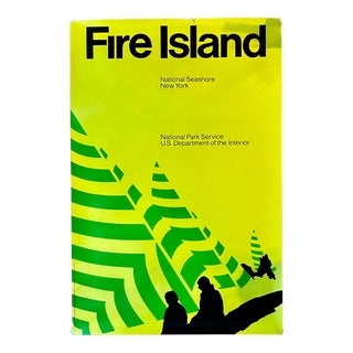 Vintage 1970's National Park Service Fire Island Poster For Sale