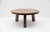 French Round Oak Coffee Table in the style of Pierre Chapo, 1960s For Sale - Image 11 of 11