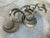 Curtis Jere 1980s Steel Hanging Circles Sculpture Attributed to Curtis Jere , Titled "Continuity" For Sale - Image 4 of 12