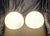 Vintage Ceiling Lamps with White Opal Glass Domes from Staff, 1970s, Set of 2 For Sale - Image 3 of 8