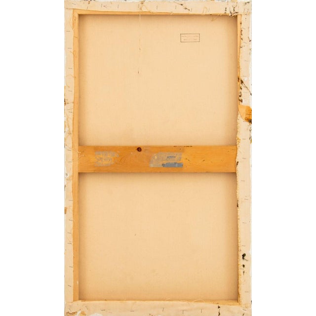 Andy Miller Abstract Composition Oil on Canvas For Sale - Image 4 of 5