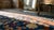 Classic Navy Ground Color With Floral Design Antique Chinese Art Deco Rug For Sale - Image 9 of 11