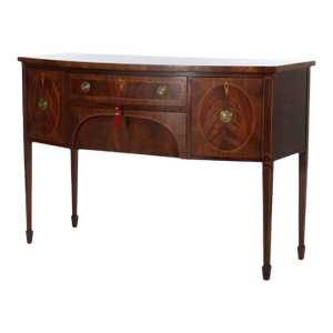 Henkel-Harris, Fallon & Hellen Inc English Style Mahogany Banded Sideboard C1930
