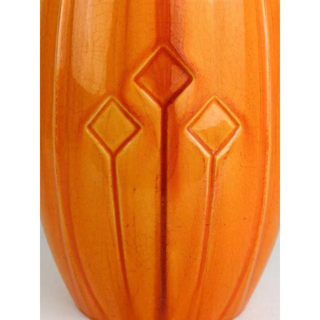 Ceramic Art Nouveau Vase by Alf Wallander for Rörstrand For Sale - Image 7 of 10