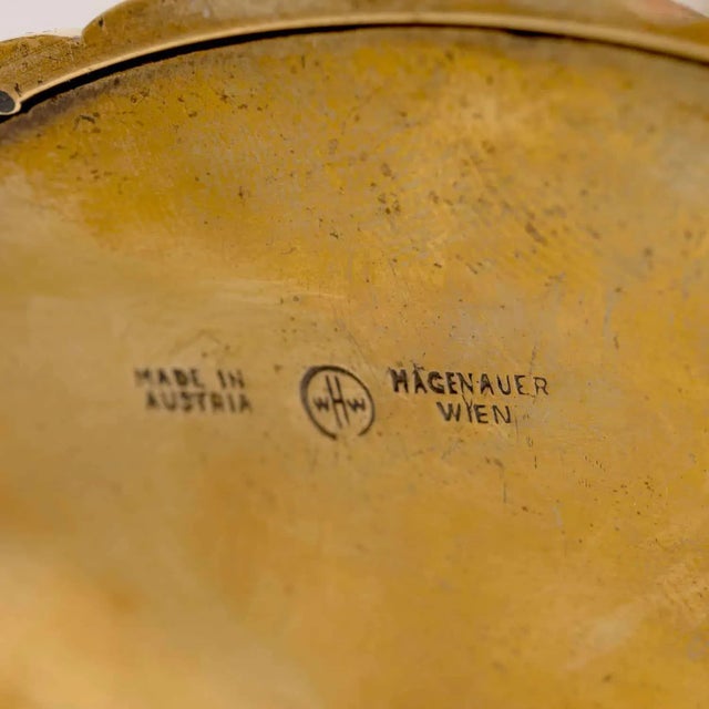 Gold Table Lamp by Karl Hagenauer, 1926 For Sale - Image 8 of 9