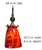 Late 20th Century Murano Orange Red Abstract Flower Bud Pendant Light For Sale - Image 18 of 18
