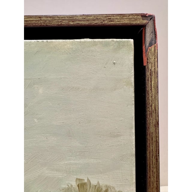 2000 - 2009 Signed Lighthouse Seascape Framed Oil Painting For Sale - Image 5 of 8