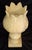 Vintage Table Lamp in Cream-White Alabaster, 1970s For Sale - Image 6 of 7