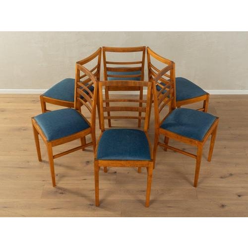 Art déco dining chairs Very good workmanshipHigh-quality materialsMade in Germany Seat Height: 44.0 cm Width: 43 cm...