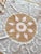 Neutral Tan Asian Suzani Tribal Textile For Sale - Image 4 of 7