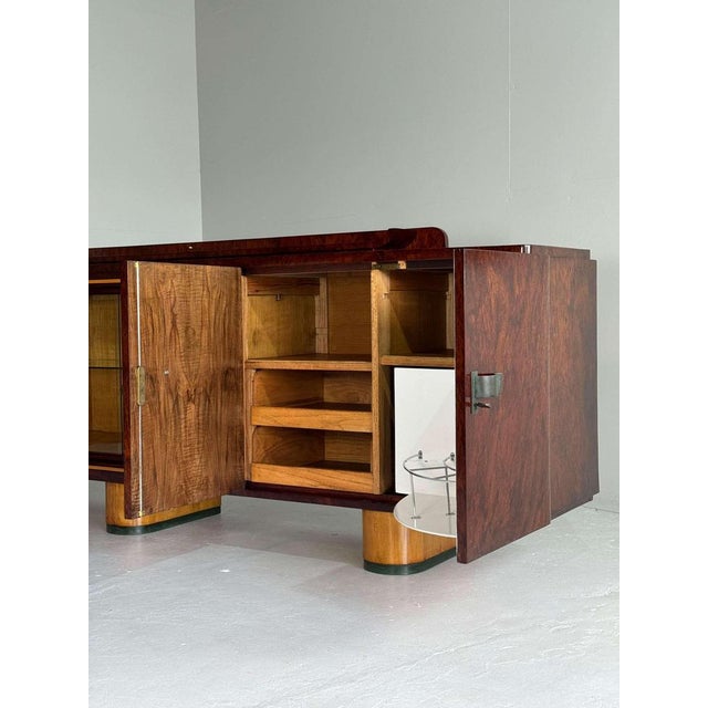 Art Deco Mahogany Sideboard, 1930s For Sale - Image 9 of 15