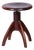 Mid-Century Piano Stool in Beech, Czech, 1940s For Sale