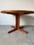 Mid-Century Modern 1970s Mid-Century Danish Modern Teak Expanding Round- Oval Dining Table For Sale - Image 3 of 18