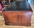 Early 20th Century 19th C English Executive Mahogany & Gold Tooled Leather Top Partners Desk For Sale - Image 5 of 13