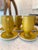 A striking Mid-Century Modern espresso or demitasse service designed by LaGardo Tackett for Schmid Porcelain / Schmid...