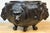 Large Meiji Japanese Bronze Zoomorphic Jardinière Attributed to Genryusai Seiya An exceptional and highly sculptural...