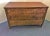 Early 20th Century Antique Original Red Wash American Trunk For Sale - Image 11 of 13