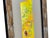 Vintage Yellow Scenery Embroidered Rectangular Framed Wall Art B For Sale - Image 13 of 14