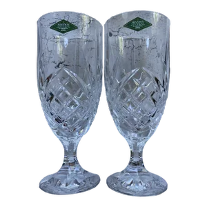 Shannon Godinger Dublin Iced Tea Goblets - a Pair