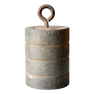 Vintage Cast Iron Weight For Sale