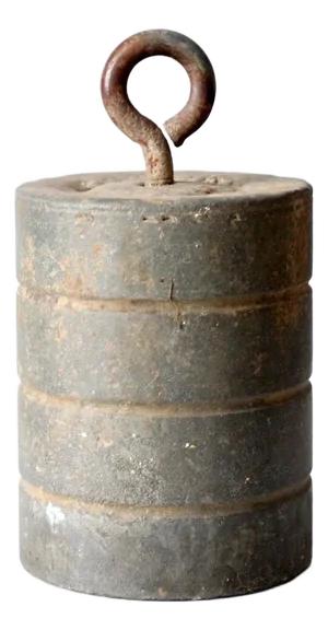 Vintage Cast Iron Weight