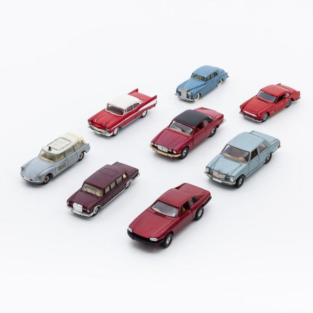 20th Century Miniature Cars, Set of 8 For Sale - Image 6 of 6