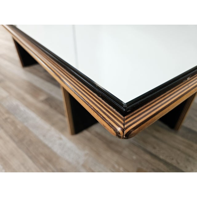 Black Coffee Table in the style of Afra and Tobia Scarpa for Maxalto, 1960s For Sale - Image 8 of 15