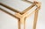 Metal Vintage Italian Acrylic and Brass Console Table, 1970 For Sale - Image 7 of 11