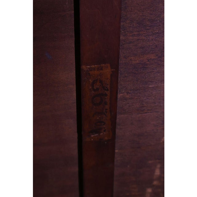 Limbert Antique Arts & Crafts Oak Writing Desk #492 1/4 For Sale - Image 18 of 18