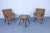 Mid-Century Wicker Table and Chairs, Set of 3 For Sale - Image 15 of 18