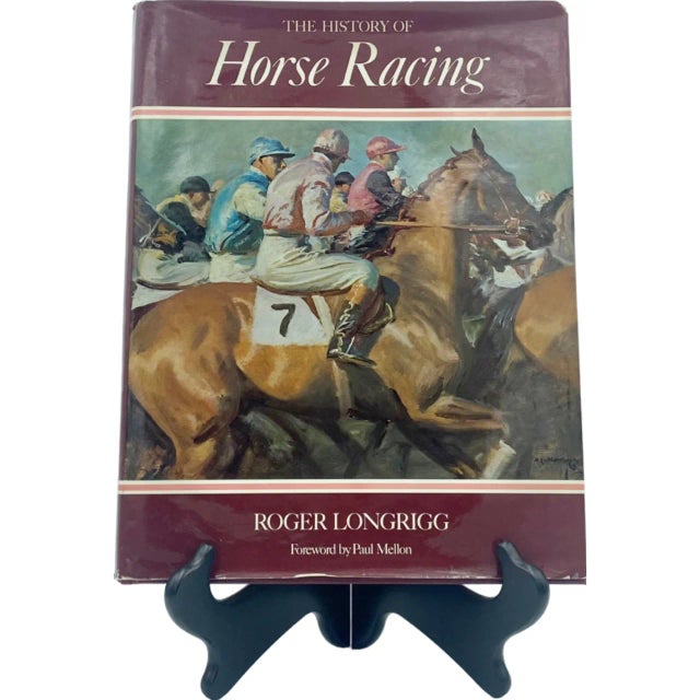 The History of Horse Racing by Roger Longrigg 1972 Hardcover Book Equestrian For Sale - Image 12 of 12