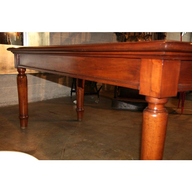 Italian Table in Cherry Wood. 1920s For Sale - Image 4 of 9