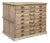 Antique French Stripped Pine Architect’s Map ~ Blueprint Cabinet For Sale