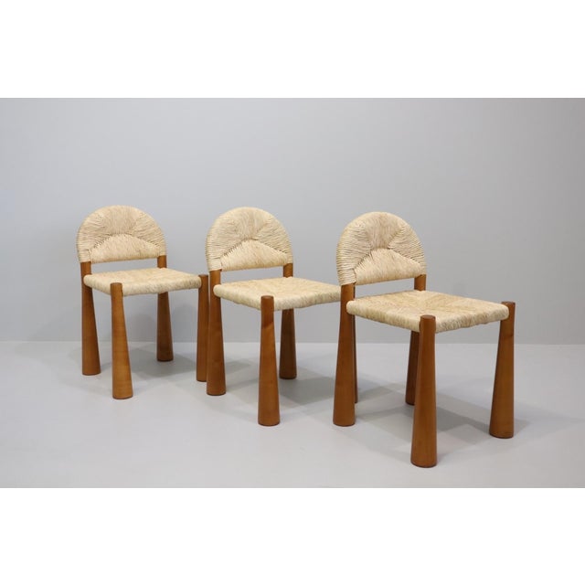 Toscanolla Chairs by Alessandro Becchi for Giovannetti, 1970, Set of 6 For Sale - Image 15 of 17