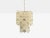 Mid-Century Modern Venini Poliedri, Faceted Glass, Metal, Geometric Chandelier, Italy, 1950s For Sale - Image 3 of 8