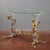Wrought-Iron Coffee Table with Glass Top, Italy, 1990 For Sale - Image 6 of 13