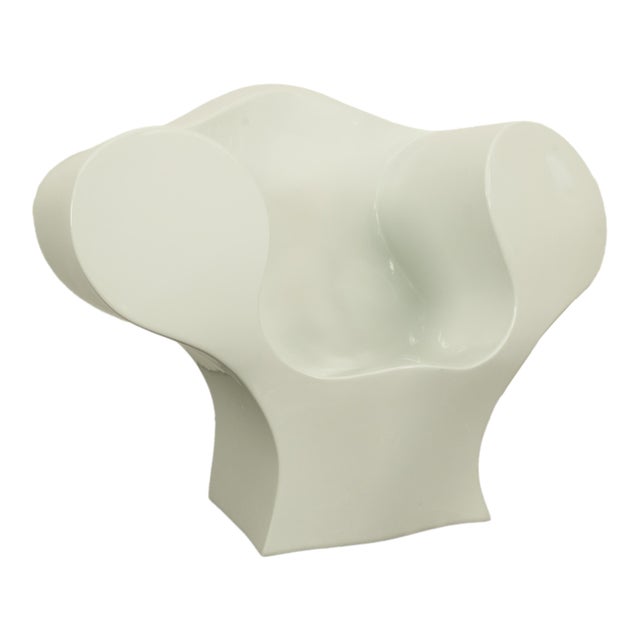 "Big Easy" Ron Arad Design for Moroso Italian Postmodern White Lounge Chair 1990 For Sale - Image 13 of 16