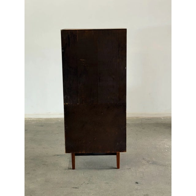 1960s Walnut Gentleman’s Chest by Glenn of California For Sale - Image 10 of 12