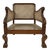Rattan Bench & Armchairs, Set of 3 For Sale - Image 5 of 14