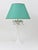 White Palm Tree Faux Bamboo Table Lamp from Tommaso Barbi, Italy, 1970s For Sale - Image 13 of 18
