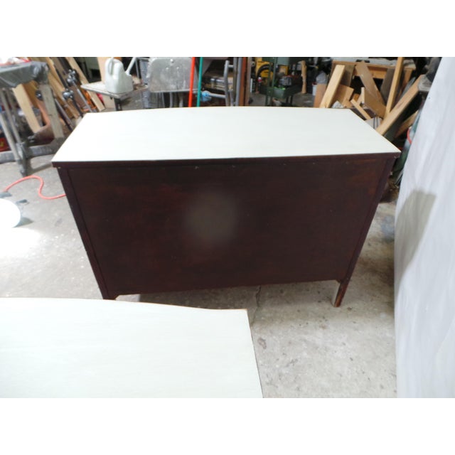 Wood 2 Gustavian Style 3 Drawer Chest of Drawers For Sale - Image 7 of 12