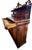 Brown Large Victorian Mahogany & Rosewood Server Sideboard Chiffonier Buffet Turn of the Century For Sale - Image 8 of 10