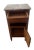 Gorgeous Arts and Crafts Antique Nightstand with Marble Top and Interior Commode Cabinet, Dove tail Drawer and Shelf, 32"...