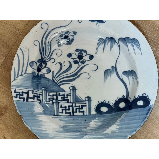 Delft Charger, C. 1760 For Sale - Image 6 of 6