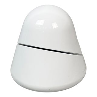 Italian Postmodern Tikal Table Lamp in White Metal by Vico Magistretti for Candle, 2004 For Sale