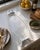 A striking example of 1970s modern design, this Grainware fish serving platter pairs crystal-clear lucite with sculptural...