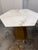 Stone Noir Furniture Demetria Dining Tables, Pair For Sale - Image 7 of 12