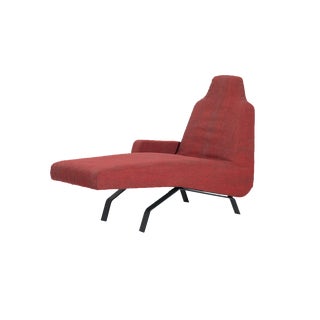Prototype Red Scandy Lounge Chair by Fabiaan Van Severen for Indera For Sale