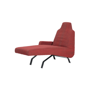 Prototype Red Scandy Lounge Chair by Fabiaan Van Severen for Indera
