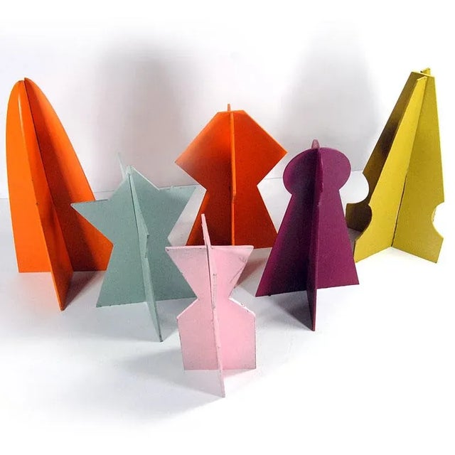 Postmodern Postmodern Spatial Cardboard Forms, 1980s, Set of 10 For Sale - Image 3 of 10